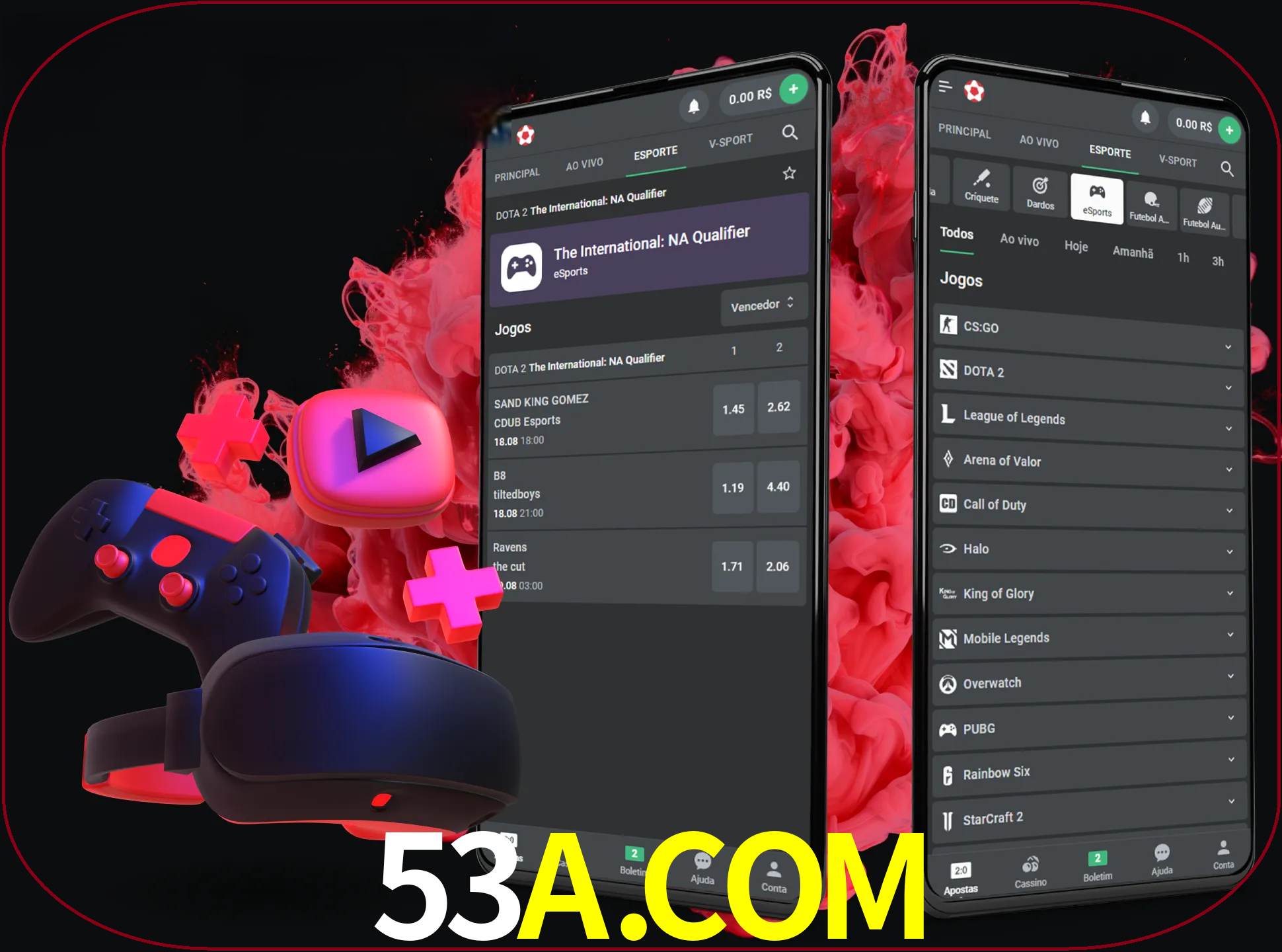 Para ter a aplicação móvel 53a no seu smartphone, basta descarregar o ficheiro apk e seguir as instruções.